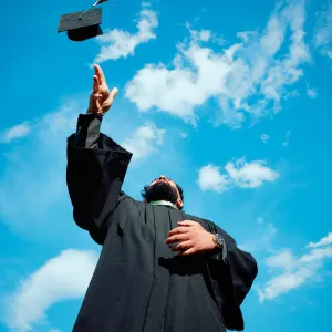 Graduation Cap Toss