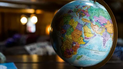 Globe on Desk