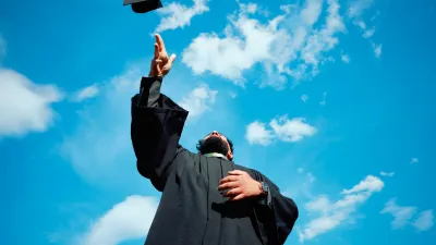 Graduation Cap Toss