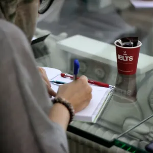 A Student Taking IELTS